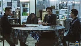 《使徒行者2諜影行動》張家輝、古天樂及吳鎮宇。圖／華映電影提供