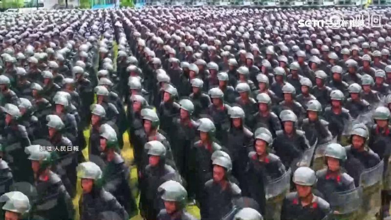 共同社：北京擬派數百名武警常駐香港