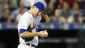 ▲狄格隆（Jacob deGrom）7局飆7K失4分吞敗。（圖／美聯社）
