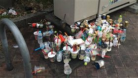 日本,京都,珍珠奶茶,垃圾（圖／翻攝自twitter）