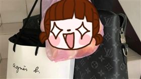 名牌,LV,agnès b,塑膠袋,品牌,爆廢公社,錢,新台幣,台灣,早餐,袋子,　圖／翻攝自爆廢公社