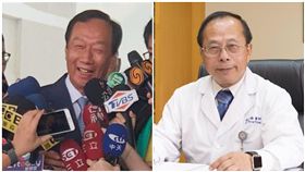 郭台銘,侯明鋒（圖／林恩如攝影、翻攝自侯明鋒臉書）