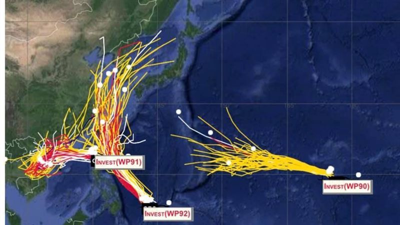 熱帶擾動！專家：照目前劇本來看…