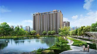 華悅城水景公園第一排　A7輕鬆成家