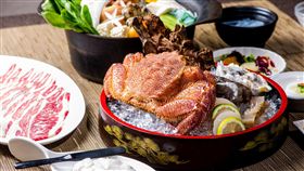 ▲北海道毛蟹（圖／北投大地酒店提供）