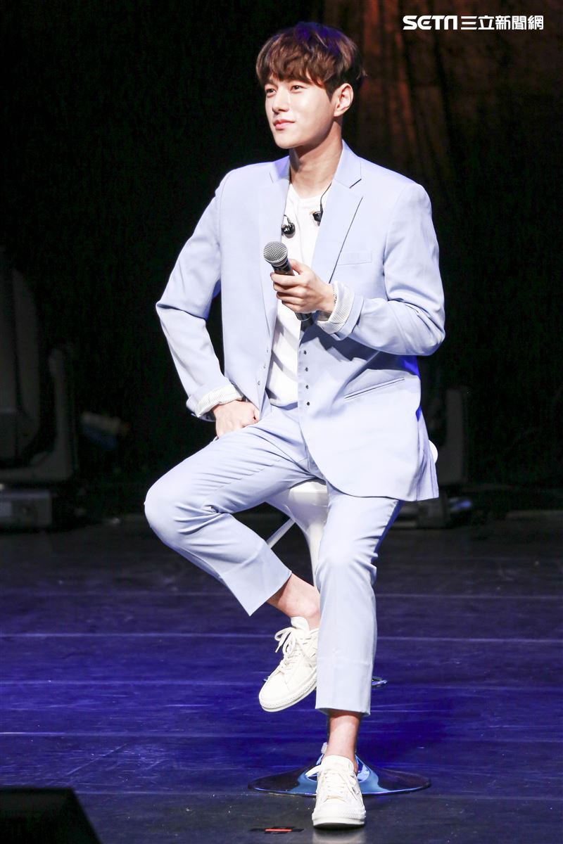 金明洙粉絲見面會。（圖／記者林士傑攝影）