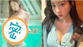 申才恩,中洞泳裝,韓國/翻攝IG