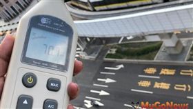 侯友宜驗收新北環狀線降噪！列車行經尖銳聲已大幅降低(圖/新北市政府)