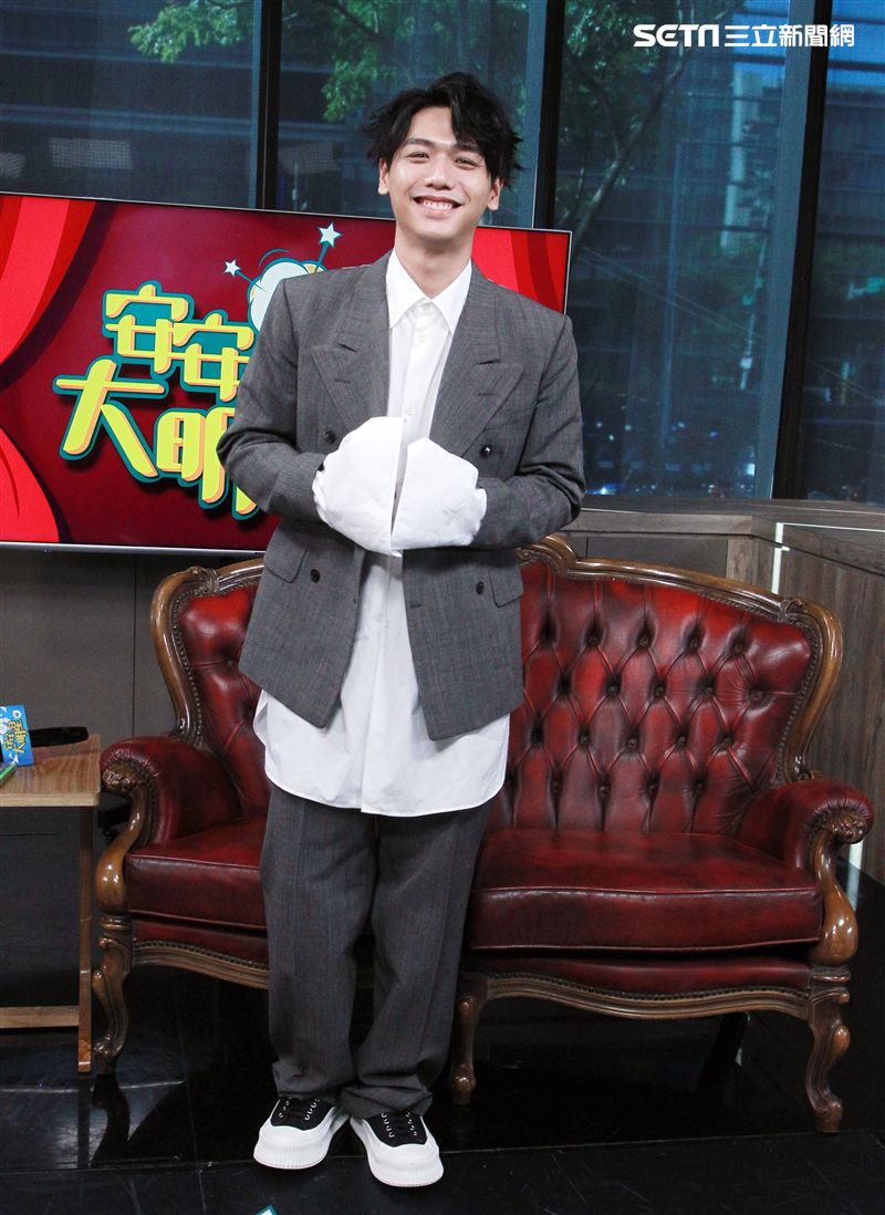 蔡旻佑安安大明星。（記者邱榮吉/攝影）