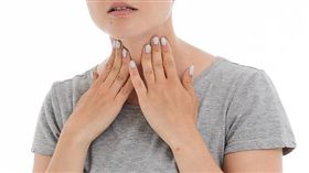 喉嚨痛,感冒（圖／pixabay）