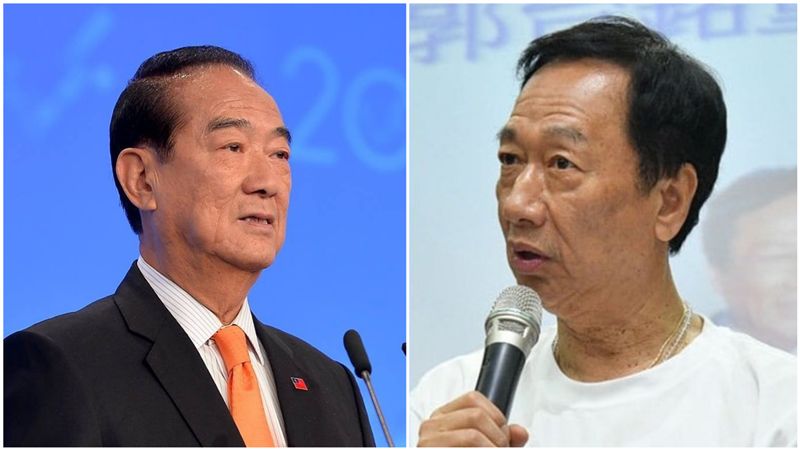 高齡參選不要緊！郭董4字狂讚宋楚瑜