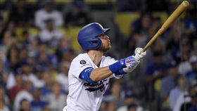 ▲貝林傑（Cody Bellinger）敲出本季第44轟。（圖／美聯社）