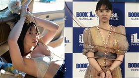 永尾瑪利亞最新寫真《JOSHUA》以「綑綁」為主題。（圖／翻攝自永尾瑪利亞推特）