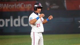 U18世界盃抗日　中華羅暐捷把握機會當功臣2019年第29屆U18世界盃棒球賽，中華隊羅暐捷2日預賽與日本隊交手扛3棒，5局二壘打建功，率隊拿下關鍵勝利。中央社記者謝靜雯釜山攝　108年9月2日