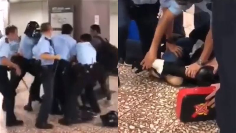 大量港警進駐太子站　32人遭拘捕