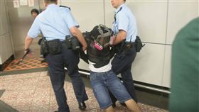 反送中,香港,太子道,罷工,示威者,港警,搜查,拘捕,公車, 圖／翻攝自香港突發事故報料區臉書