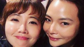 陳秉立,謝忻,不倫戀,四面佛,小甜甜。（圖／翻攝自外景小公主- 謝忻的粉絲團臉書）