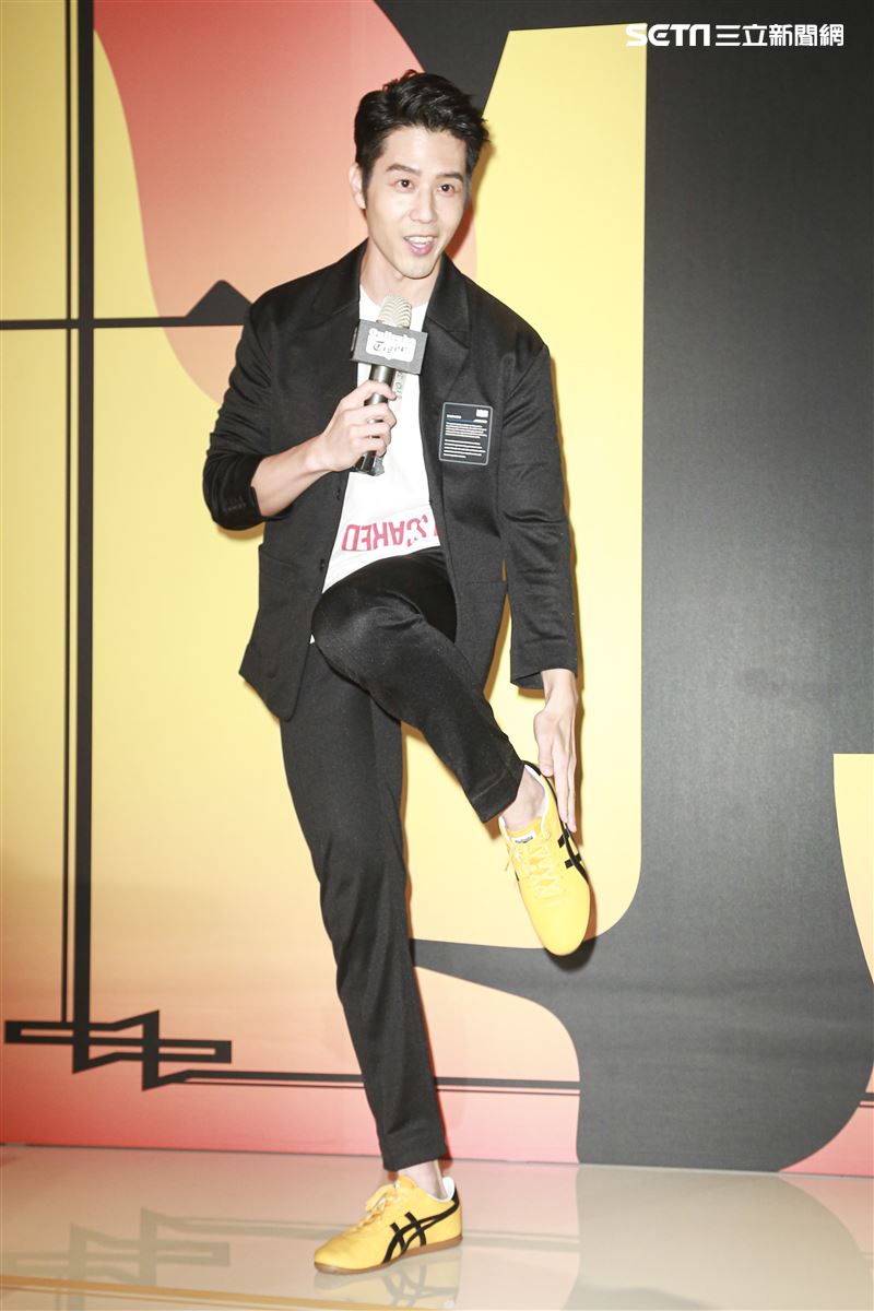 胡宇威出席鬼塚虎2019秋冬新品發表會。（圖／記者林士傑攝影）