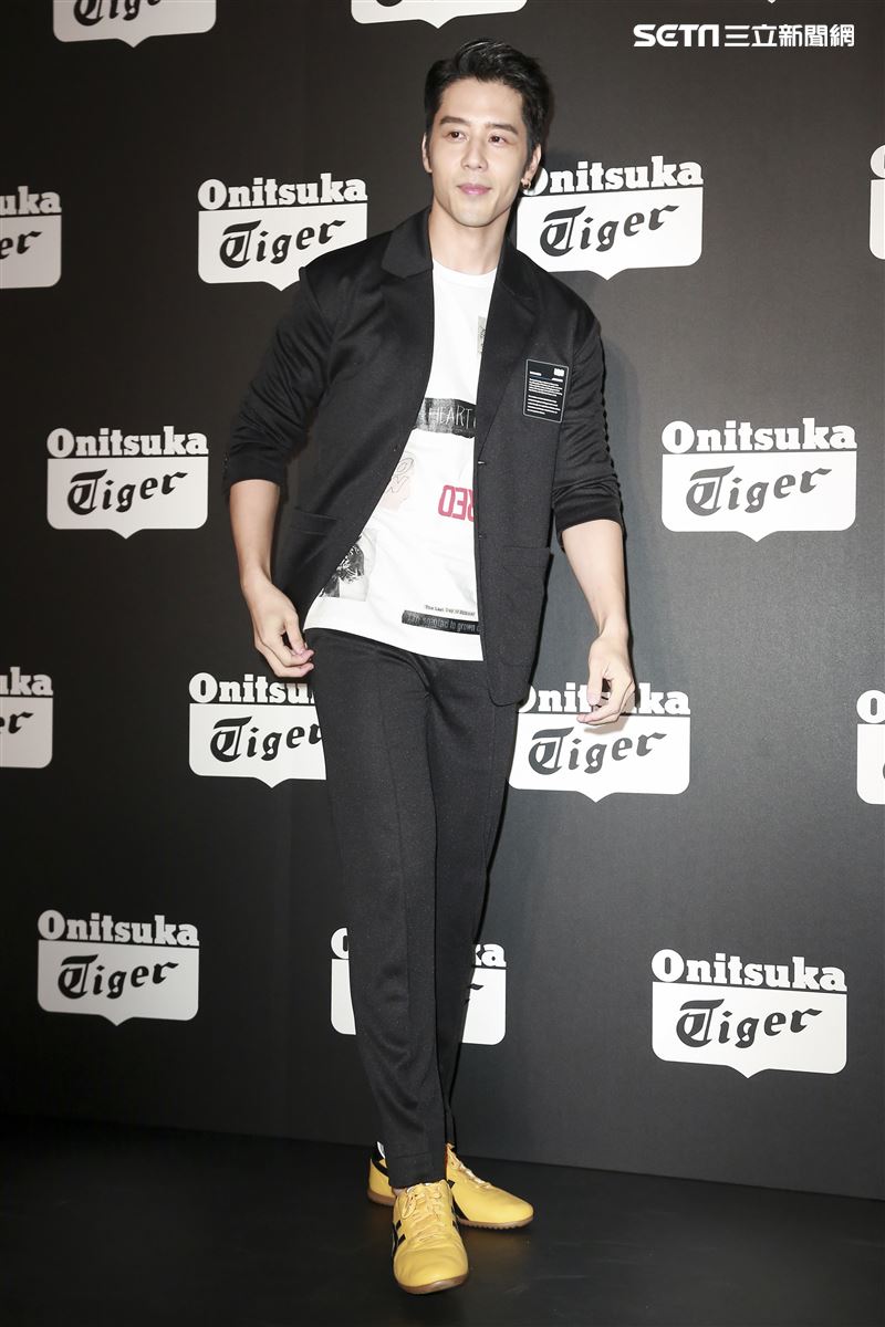 胡宇威出席鬼塚虎2019秋冬新品發表會。（圖／記者林士傑攝影）