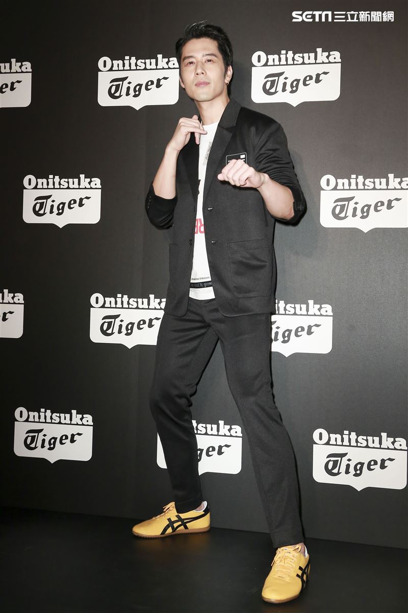 胡宇威出席鬼塚虎2019秋冬新品發表會。（圖／記者林士傑攝影）