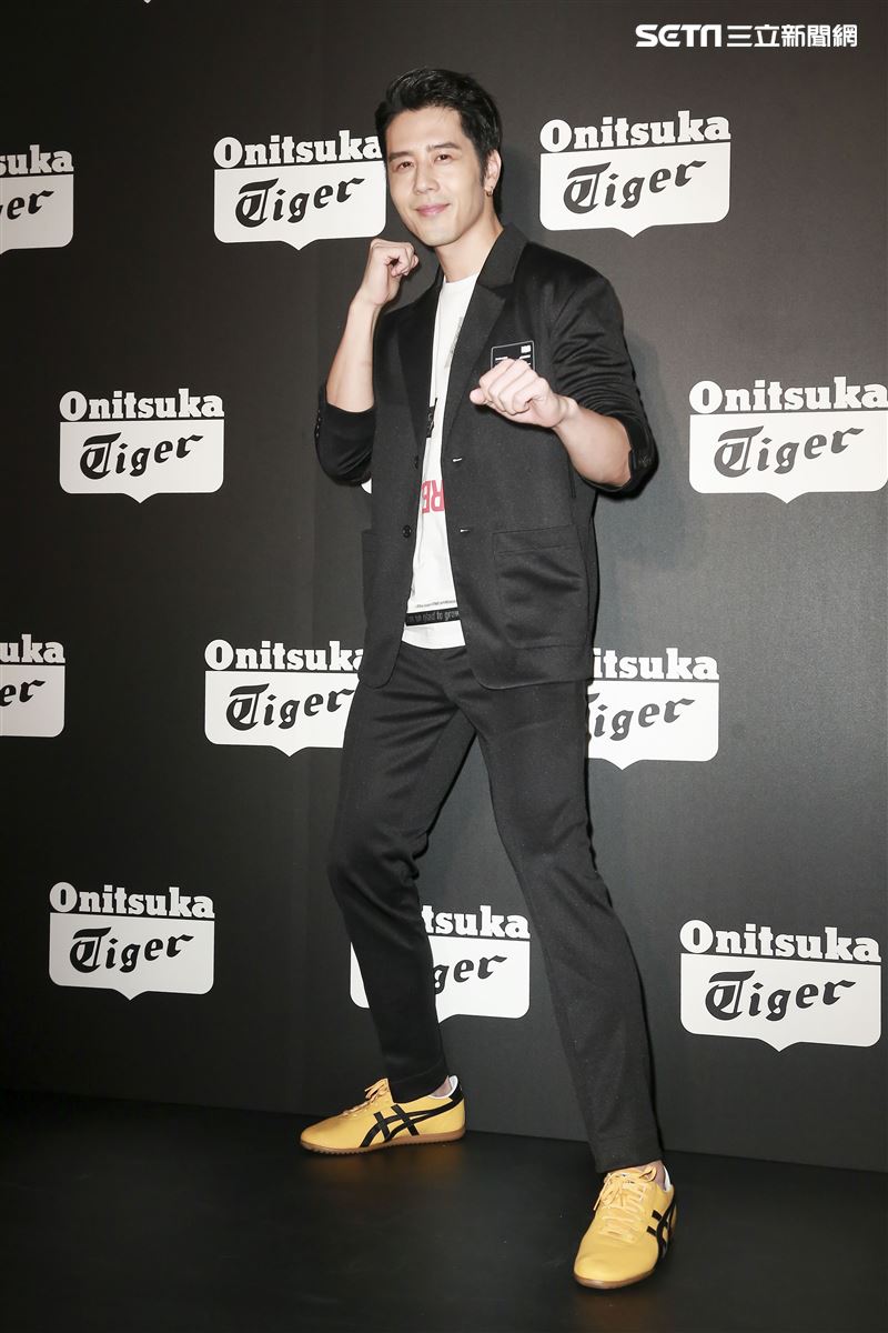 胡宇威出席鬼塚虎2019秋冬新品發表會。（圖／記者林士傑攝影）
