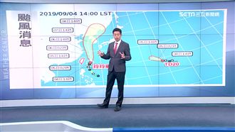 中颱玲玲一路向北　劍魚殘流雨炸周末