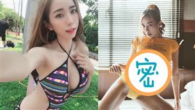 張宇婷穿著比基尼，好身材藏不住。（圖／翻攝自張宇婷臉書）
