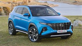▲Hyundai Tucson預想圖（圖／翻攝Kolesa.ru）