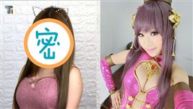 宣娜在節目中公開妝前妝後素妍模樣。（圖／翻攝自TVB）