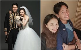朱孝天,韓雯雯（圖／翻攝自微博）