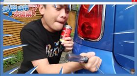 蔡阿嘎,實測,網購,刮車,譙翻（圖／翻攝自蔡阿嘎YouTube）