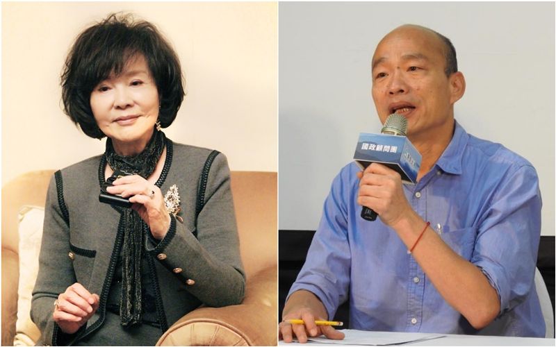 金馬影后巧遇韓國瑜　自曝家人都韓粉