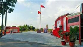 台南市,新營區,天后宮,五星旗,道教廟宇,違建,依法處理(圖/翻攝自王定宇臉書)