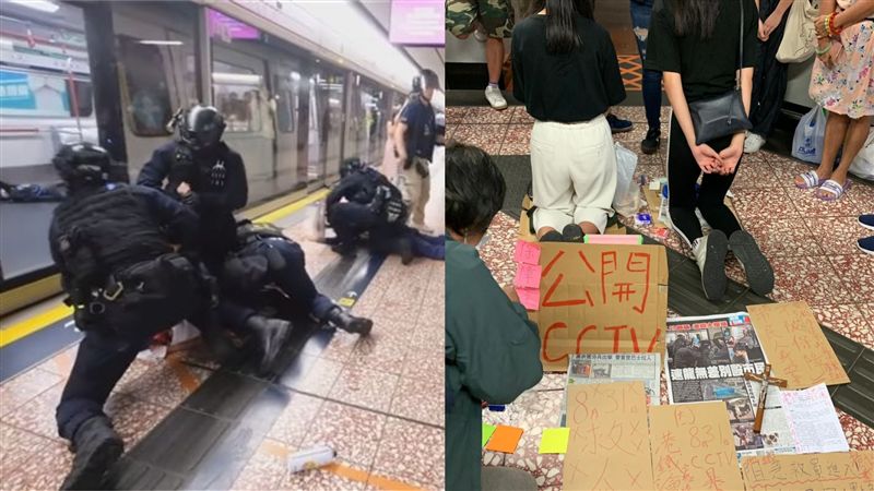 公開831血腥鎮壓影片！少女下跪求