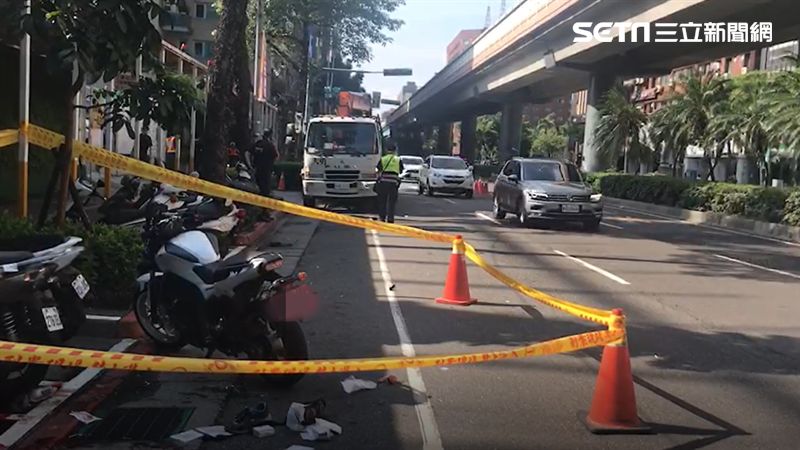 北市死亡車禍！重機男噴飛撞卡車亡
