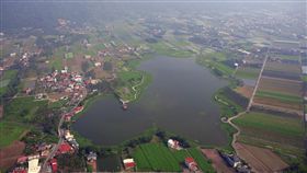 高雄市政府檢討及解編未開發使用的公共設施保留地，分批解編還地於民。圖為第二波解編美濃區中正湖及周邊都市計畫用地。（高市府都發局提供）中央社記者王淑芬 傳真 108年9月7日