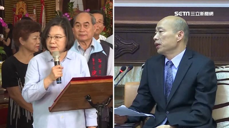 最新／小英支持度近四成大勝韓10%