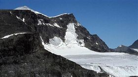 瑞典,喀布內卡塞山,Kebnekaise,全球暖化,冰川（圖／翻攝自Twitter）