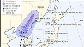 玲玲颱風,南韓,意外,強風,撞牆,身亡,災情