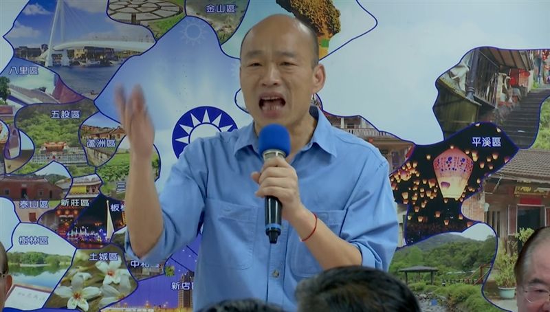 喊出打聖戰！韓籲勿重蹈連勝文的覆轍