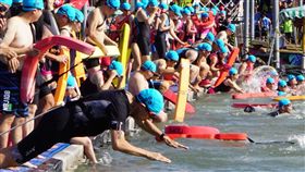 ▲馬英九前總統第3度鐵人三項完賽。（圖／中華民國鐵人三項協會提供）