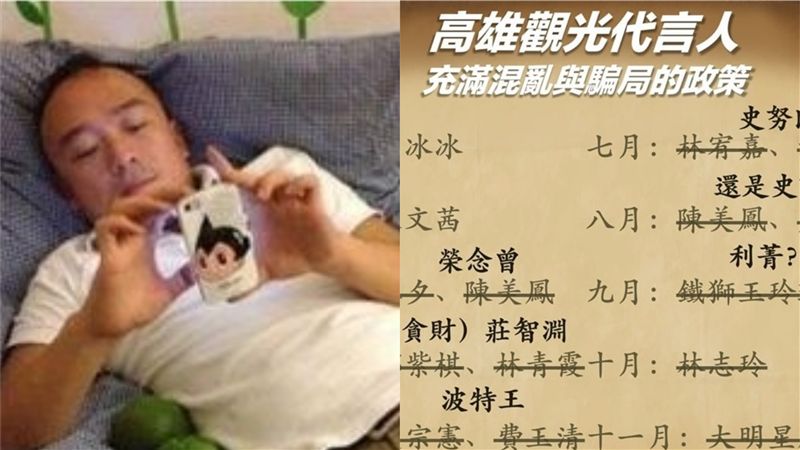 觀光代言人政策…高雄社團怒點4問題