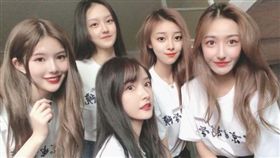 新生入學合照！驚見整宿舍「網美臉」…學長看傻：同一家？（圖／翻攝自微博）