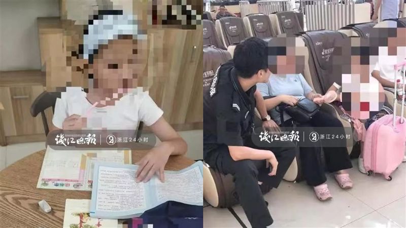 女童不願寫作業！遭虎母遺棄火車站