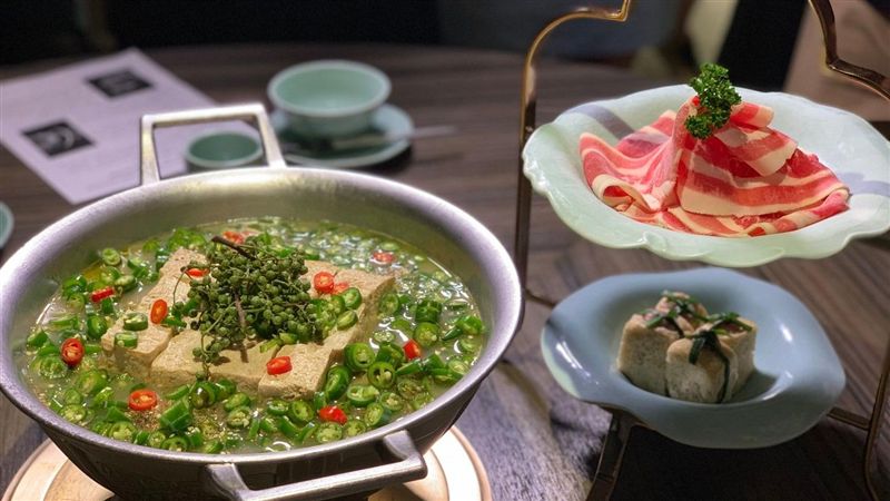 全台唯一綠色麻辣鍋　夏天吃也超爽快