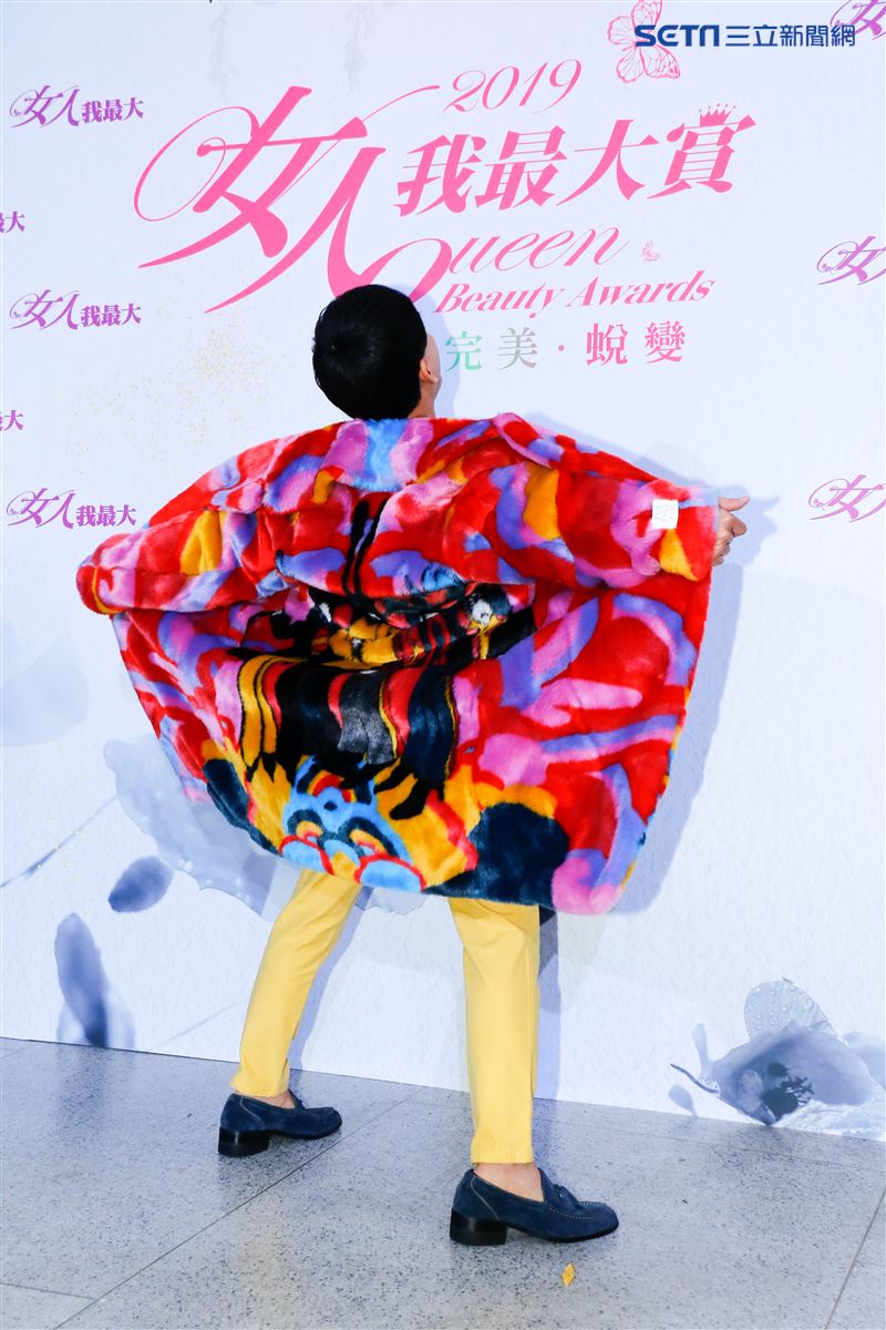 女人最大賞，黃子佼。(圖/記者林聖凱攝影)