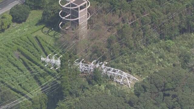 法西颱風影響！日關東逾93萬戶停電