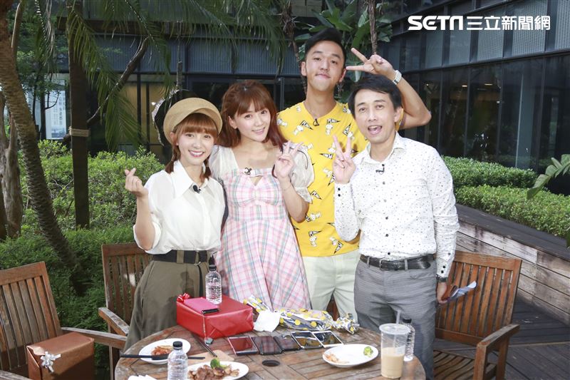 溫妮、解婕翎、香蕉安安大明星。（圖／記者林士傑攝影）