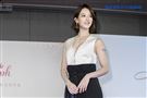 孟耿如火辣現身擔任品牌大使秀出深V事業線。（圖／記者林士傑攝影）