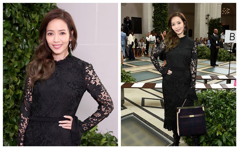 鏤空性感！女神侯佩岑出征紐約時裝周